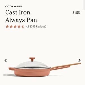OurPlace Cast Iron Always Pan
